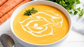 How to Make Deliciously Creamy Carrot Soup [upl. by Alicia]