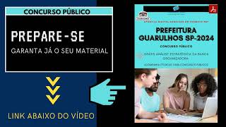 Apostila Prefeitura Guarulhos SP Especialidade Biologia 2024 [upl. by Clint]