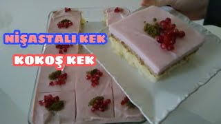 KOKOŞ KEK  NİŞASTALI KEK TARİFİ Leziz Yemek Tarifleri [upl. by Veradia]