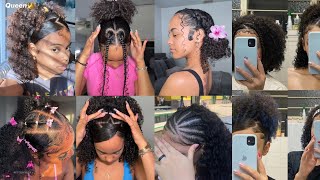 💖Easy Curly Summer hairstyles  hairstyles compilation🦋✨ [upl. by Massimiliano]