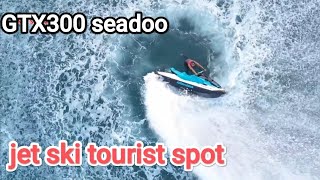 JET SKi racing GTX300 turbo BEAUTIFUL TOURIST SPOT [upl. by Neetsuj]