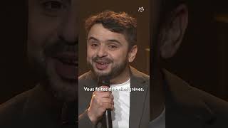 Kamel Abdat ADORE le français  😂 SommetDeLaFrancophonie Francophonie24 Français MontreuxComedy [upl. by Elna]