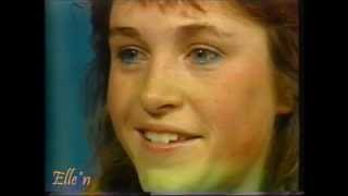 Winter Olympic Games Calgary 1988  3 km interview Van Gennip [upl. by Nonah554]