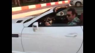 Bassem Yakhour driving his car Mercedes SLK 2014 [upl. by Enovad868]