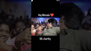 Hey Minnale ❤️  Sivakarthikeyan 💞 Aarthy  please like and subscribe to my channel [upl. by Blancha]