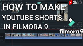 How to make youtube short in filmora 9  How to make shorts in wondershare filmora 9  Gaming shorts [upl. by Aikin]