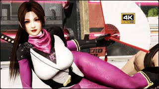 DOA 6 MAI Flower Kunoichi mod 4K  Ultra Slowmotion Included [upl. by Amoritta722]