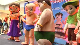 Chhota Bheem Birthday Celebration in Manjeera Mall [upl. by Winthorpe360]