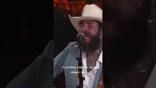 Post Malone Performs quotCalifornia Soberquot with The War And Treaty at The Grand Ole Opry music [upl. by Yevre]