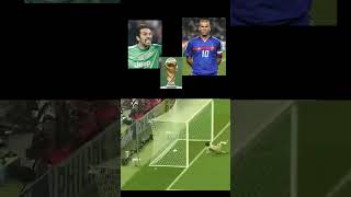 Zidane vs Buffon World Cup 2006 ronaldo football messineymarronaldobestmoments [upl. by Adnyc587]