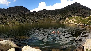 Andorra Very Beautiful Trail Around 12 lakes [upl. by Alhan]