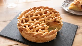 スイートポテト・アップルパイの作り方 Sweet Potato Apple Pie＊Eggless｜HidaMari Cooking [upl. by Eremaj211]