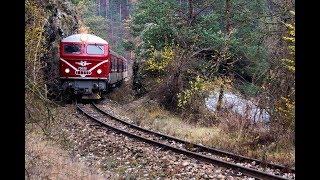 Moments in Rhodope railway  теснолинейката Септември  Добринище [upl. by Adnorahs246]