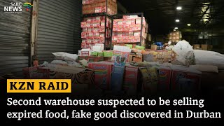 Second warehouse suspected to be selling expired food fake good discovered in Durban [upl. by Larkin640]