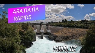 Aratiatia Rapids dam release  Taupo New Zealand [upl. by Bethany]