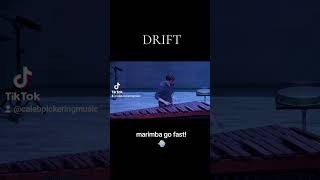 DRIFT solo marimba Two mallet chops are my favorite  percussion marimba drums percussionist [upl. by Aehsila]