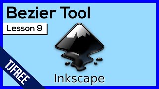 Inkscape Lesson 9  Bezier Tool and Nodes [upl. by Cirre52]