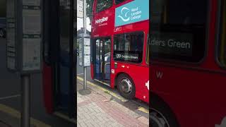 London bus 139 route to Golders Green station 🇬🇧 shots london bus moreviews moresubscribers [upl. by Eadmund959]