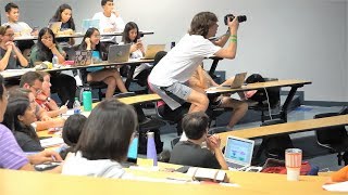 OBVIOUS CHEATING IN LECTURES PRANK [upl. by Neila661]