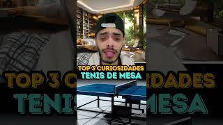 TENIS DE MESA  TOP 3 CURIOSIDADES [upl. by Acina]