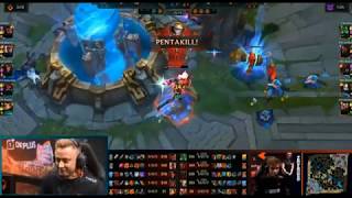 FNC Rekkles Ezreal with the Wonderful Pentakill vs RGE  By Global Esports [upl. by Kavita123]