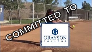 Skylar Shedlock 2017 First baseOutfield Softball RecruitSkills Video [upl. by Kelsey]