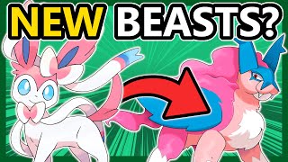 Making LEGENDARY BEASTS from the EEVEELUTIONS [upl. by Eruot]