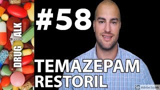 TEMAZEPAM RESTORIL  PHARMACIST REVIEW  58 [upl. by Parrnell]