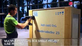 HANDJET ® EBS 260 new hand held portable mobile ink jet [upl. by Pilar996]