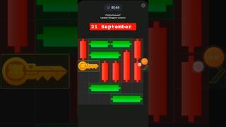 Hamster Kombat Mini Game 21 September Today Mini game Hamster Kombat [upl. by Oicnedurp795]