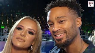 Love Island Teddy amp Faye Interview ITV Palooza 2021 [upl. by Dreeda]