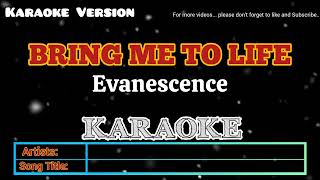 BRING ME TO LIFE KARAOKE 🎤 BY EVANESCENCE [upl. by Halfdan]