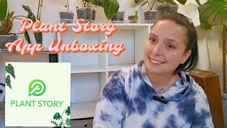 Plant Story App First Impression now palmstreet Plant Unboxing [upl. by Eatnoj]