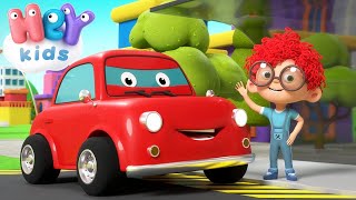 IM A CAR Song 🚗 Cartoons And Songs With Cars For Kids  HeyKids [upl. by Nirra]