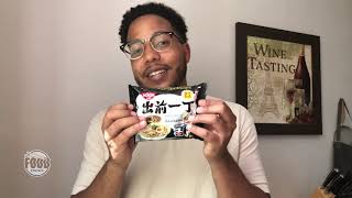 P3 NISSIN Demae Ramen Black Garlic Oil Tonkotsu Flavor [upl. by Lorien]