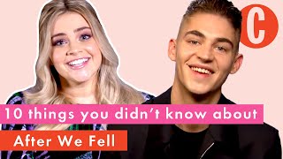 After We Fells Hero Fiennes Tiffin and Josephine Langford reveal filming secrets from set [upl. by Annekam]