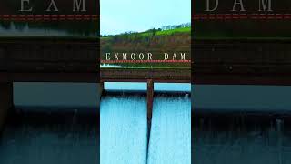 Exmoor Dam explore dam lake hiking holiday uk photography drone exmoor [upl. by Phares55]