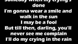 Robson amp Jerome  Crying In The Rain Lyrics [upl. by Nalra]