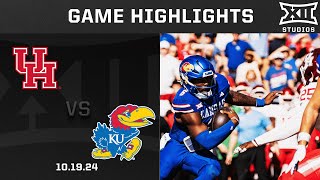 Houston vs Kansas Game Highlights  2024 Big 12 Football [upl. by Launamme]