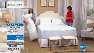 HSN  Concierge Collection Bedding 06182018  12 PM [upl. by Nnylrebma]