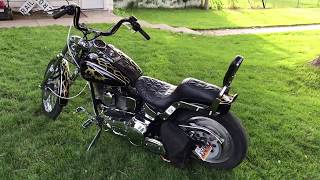 Harley Davidson Evo Softail Custom [upl. by Ervine206]