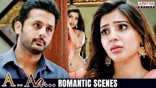 quotA Aaquot Movie Romantic Scenes  Nithiin Samantha Anupama  Trivikram  Aditya Movies [upl. by Ellenyl835]