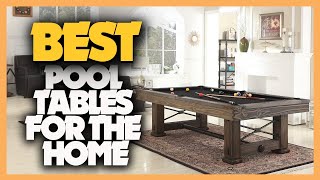 10 Best Pool Tables For The Home 2022 [upl. by Riccardo]