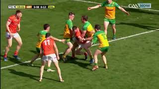 GAANOW Donegal v Armagh  Allianz Football League Division 2 Final Highlights [upl. by Leterg]