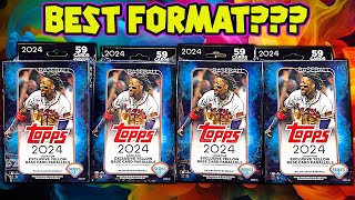 2024 TOPPS SERIES 1 HANGER BOXES OPENING NEW BASEBALL CARDS RETAIL REVIEW [upl. by Chaudoin]