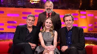 The Graham Norton Show S17EP7  George ClooneyDwayne JohnsonHugh LaurieJessica HynesSnoop Dogg [upl. by Aydne]