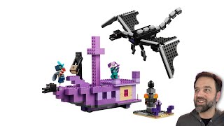 LEGO Minecraft Summer reveals amp thoughts End Ship amp Dragon Badlands camel amp Sniffer mobs [upl. by Leisha]