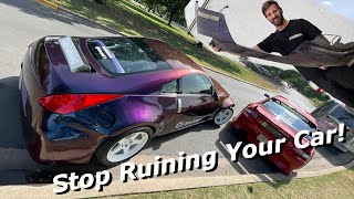 Your CUT Rear Bumper IS UGLY Heres how to fix it with KBD 😎 pt1 [upl. by Bigelow]