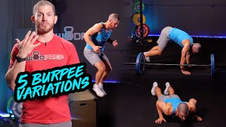 5 Burpee Variations to Use in Workouts Have you tried them all [upl. by Meda]