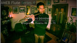 ▶️ F DEVIENNE  Allegretto Duetto 4 AMEB Grade 4 List A [upl. by Enerod801]